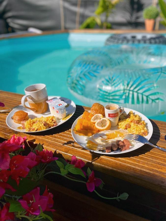 S'Cale Tropikal - Gite Cosy Avec Piscine Privee Petit-Canal Ngoại thất bức ảnh